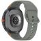  Galaxy Watch 8 46/44/40 mm Klockarmband Silkon Militär Grön