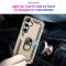  Samsung Galaxy S25 Skal Armor Ring Hybrid Guld