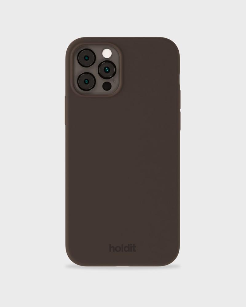 holdit holdit iPhone 12 / 12 Pro Mobilskal Silikon Chocol