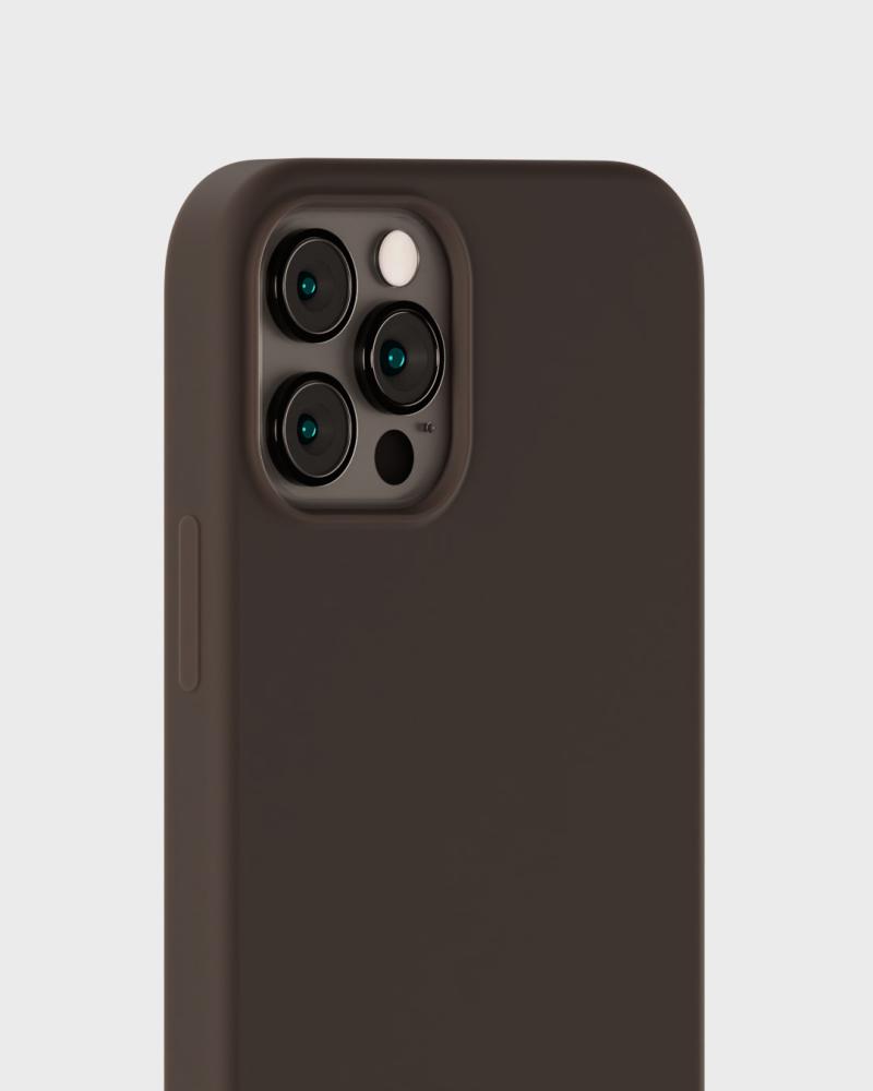 holdit holdit iPhone 12 / 12 Pro Mobilskal Silikon Chocol