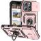  iPhone 16 Pro Skal CamShield Ring Hybrid Roséguld