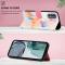  Motorola Moto G62 5G Fodral Marmor Vit