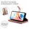  Samsung Galaxy A27 5G Fodral Med Kortfack Roséguld