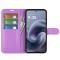  Motorola Moto G86 5G Fodral Litchi Läder Lila
