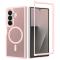  Samsung Galaxy Z Fold 8 Ultra Skal MagSafe TPU Rosa