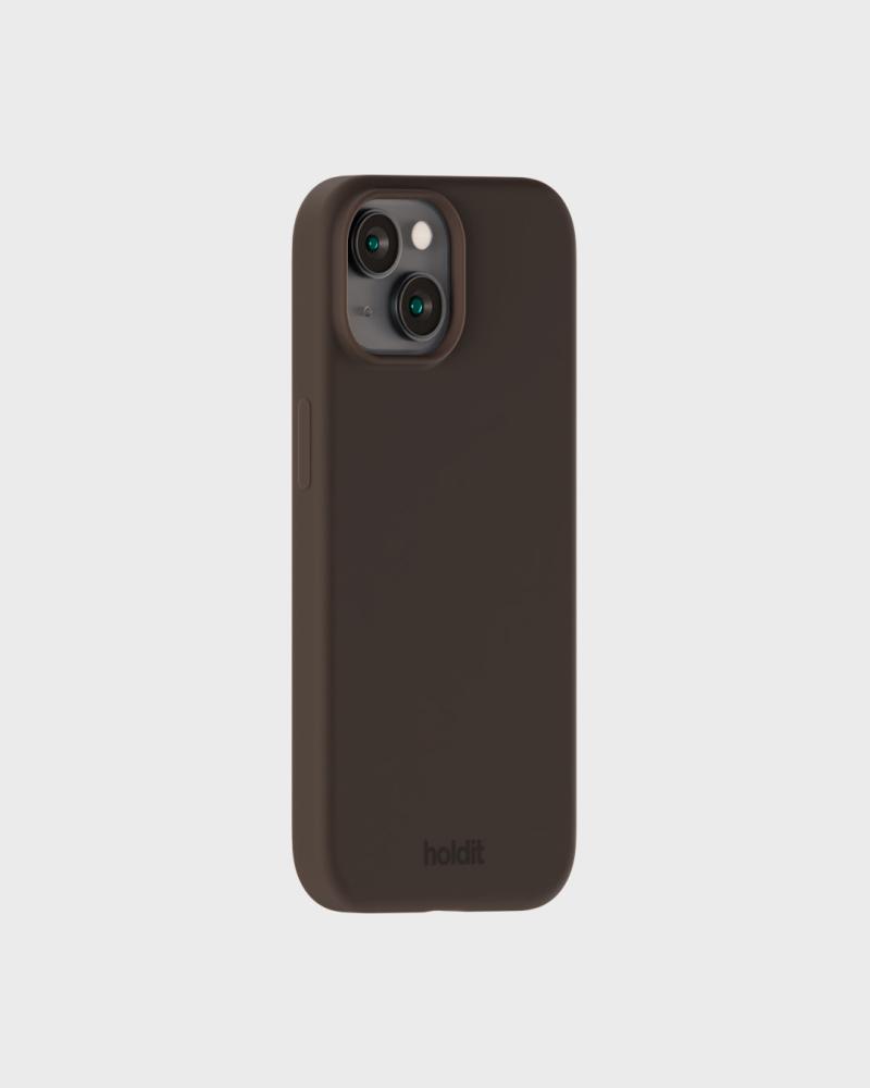 holdit holdit iPhone 15 Mobilskal Silikon Chocolate