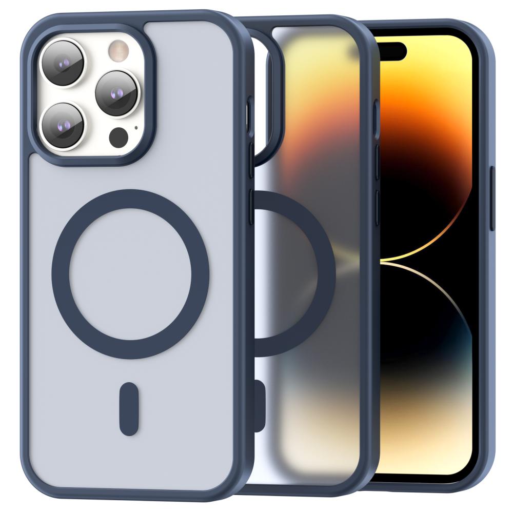 ColorPop ColorPop iPhone 14 Pro Max Skal CH MagSafe Matt Mörk Blå