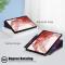  Galaxy Tab S9 Plus Fodral 360° Rotation Läder Cosmic Space