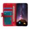  OnePlus 15 Fodral Crazy Horse Läder Röd
