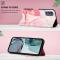  Motorola Moto G62 5G Fodral Marmor Roséguld