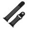  Armband i Silikon - Apple Watch 38/40/41/42 mm - Svart/Grå