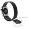  Milanese Loop Metall Armband Apple Watch 42/44/45/46/49 mm Svart