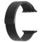  Milanese Loop Metall Armband Apple Watch 42/44/45/46/49 mm Svart