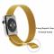  Milanese Loop Metall Armband Apple Watch 42/44/45/46/49 mm Guld