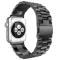  Lyxigt Metallarmband Apple Watch 42/44/45/46/49 mm Svart