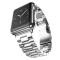  Lyxigt Metallarmband Apple Watch 42/44/45/46/49 mm Silver