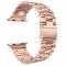  Lyxigt Metallarmband Apple Watch 42/44/45/46/49 mm Roséguld