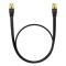 BASEUS BASEUS 1 m Cat7 RJ45 Nätverkskabel Svart