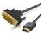 UGREEN UGREEN 2m HDMI Till DVI 24+1 Kabel Svart