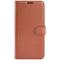  Samsung Galaxy S24 Plus Fodral Litchi Textur Brun