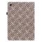  Samsung Galaxy Tab S6 Lite Fodral Vävd Textur Brun