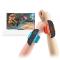 DOBE DOBE 2-PACK Nintendo Switch 2 Joy-Con Armband Röd / Blå