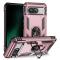  Google Pixel 8 Skal Armor Ring Hybrid Roséguld
