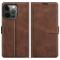  iPhone 13 Pro Max Fodral Solid Läder Brun
