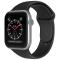 ColorPop Apple Watch 42/44/45/46/49 mm Silikon Armband (M/L) Svart