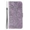  Samsung Galaxy S26 Ultra Fodral Med Blommigt Tryck Lila