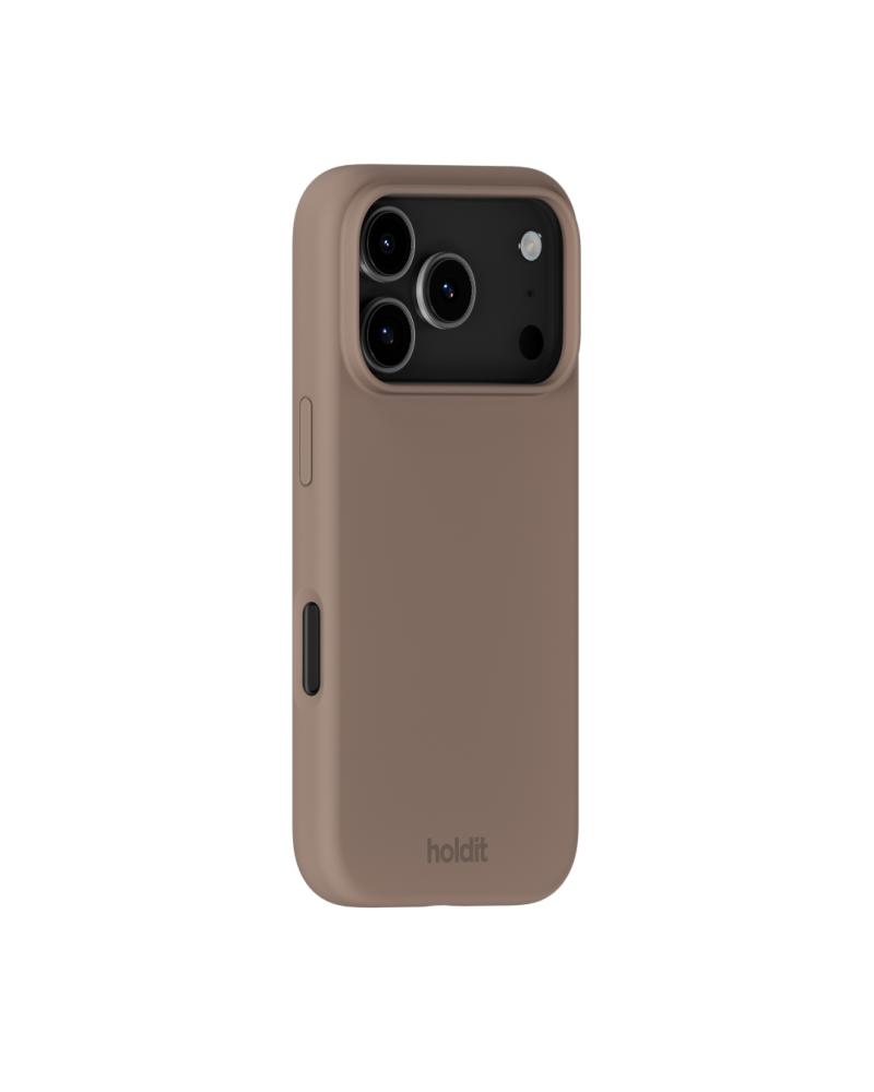 holdit holdit iPhone 17 Pro Max Mobilskal Silikon Mocha Brown