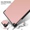  Samsung Galaxy Tab A 10.1 (2019) - Silkeslent Tri-Fold Fodral - Roséguld