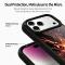  iPhone 18 Pro Max/17 Pro Max Skal MagSafe UV-Mönster Svart
