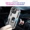 iPhone 16 Pro Max Skal Shockproof Hybrid Ring Silver