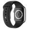 ColorPop Apple Watch 42/44/45/46/49 mm Silikon Armband (M/L) Svart