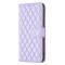  Samsung Galaxy S24 FE Fodral Diamond Läder Lila