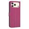  iPhone 17 Pro Max Fodral Med Blommigt Tryck Rosa