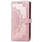  Samsung Galaxy A23 5G Fodral Mandala Läder Roséguld