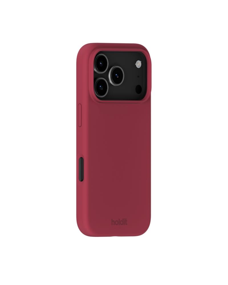 holdit holdit iPhone 17 Pro Max Mobilskal Silikon Red Velvet