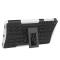  Samsung Galaxy Tab A 10.1 (2019) - Rugged Kickstand Armor Skal - Vit