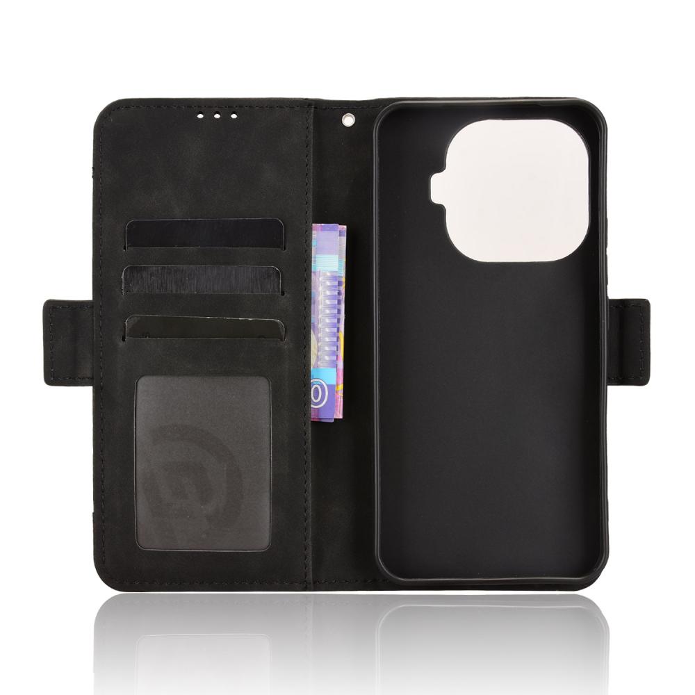  Xiaomi 15T Pro Fodral Med Avtagbart Kortfack Svart