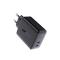 Acefast Acefast 40W PD QC PPS 2x USB-C Väggladdare Svart