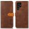 KHAZNEH KHAZNEH Samsung Galaxy S25 Ultra Fodral Dual Color Brun