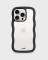 holdit holdit iPhone 14 Pro Skal Wavy Svart/Transparent