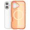  iPhone 17 Skal MagSafe Shockproof Hybrid Orange