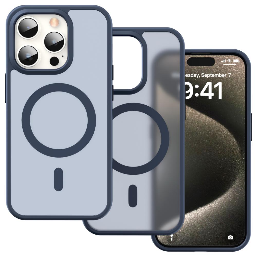 ColorPop ColorPop iPhone 15 Pro Max Skal CH MagSafe Matt Mörk Blå
