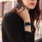 ColorPop Apple Watch 42/44/45/46/49 mm Silikon Armband (M/L) Svart