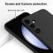  Galaxy A35 5G Skal Liquid Silicone Med Snodd Svart