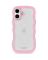 holdit holdit iPhone 17 Mobilskal Wavy Pink/Transparent