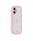 holdit holdit iPhone 17 Mobilskal Wavy Pink/Transparent